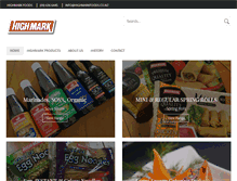 Tablet Screenshot of highmarkfoods.co.nz
